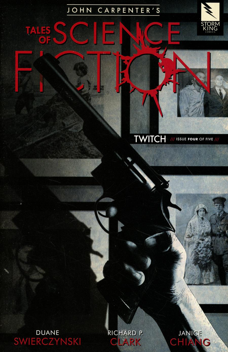 John Carpenters Tales Of Science Fiction Twitch #4 Cover B Tim Bradstreet Gun