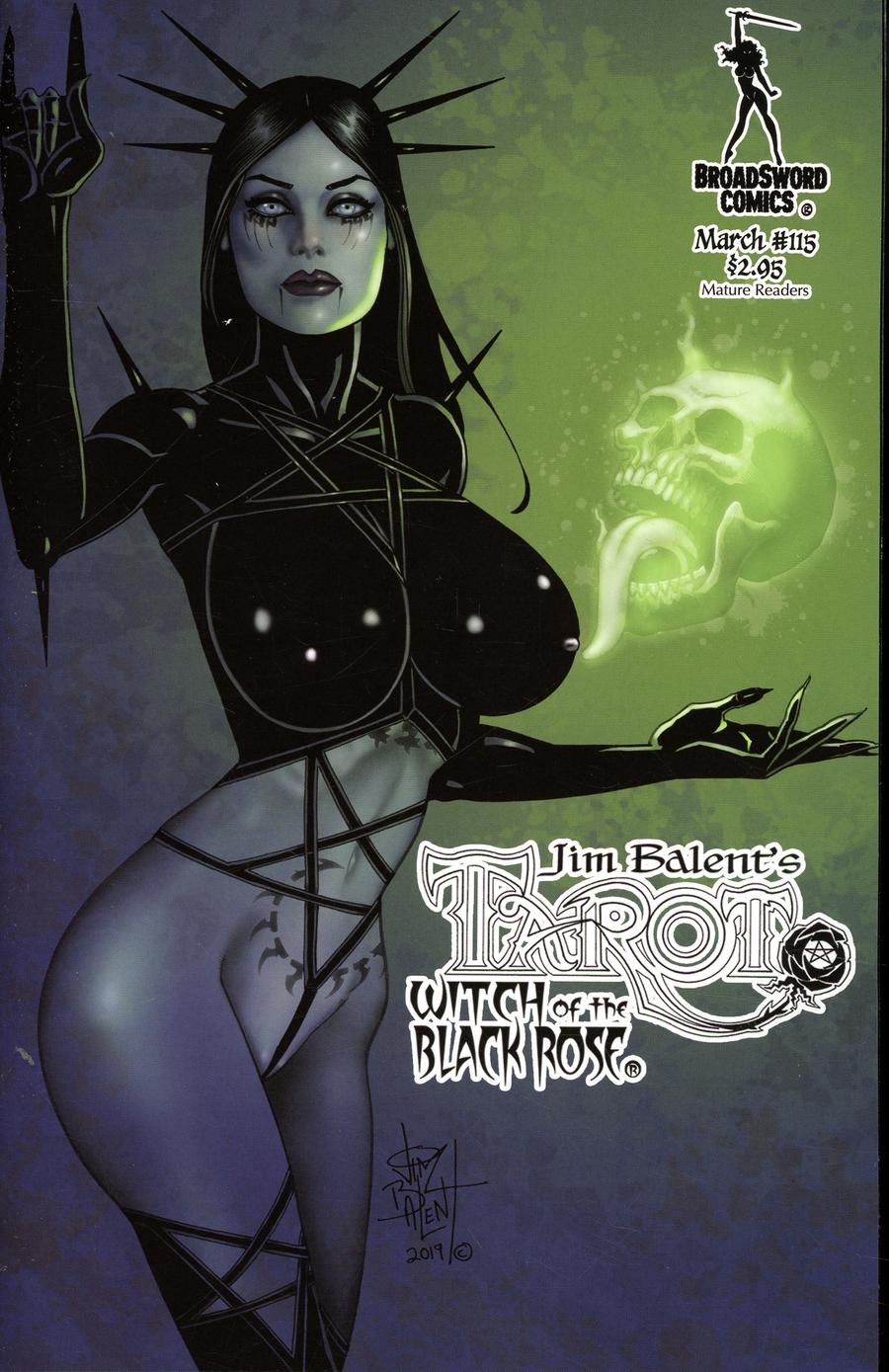 Tarot Witch Of The Black Rose #115 Cover B Regular Jim Balent Pose Cover