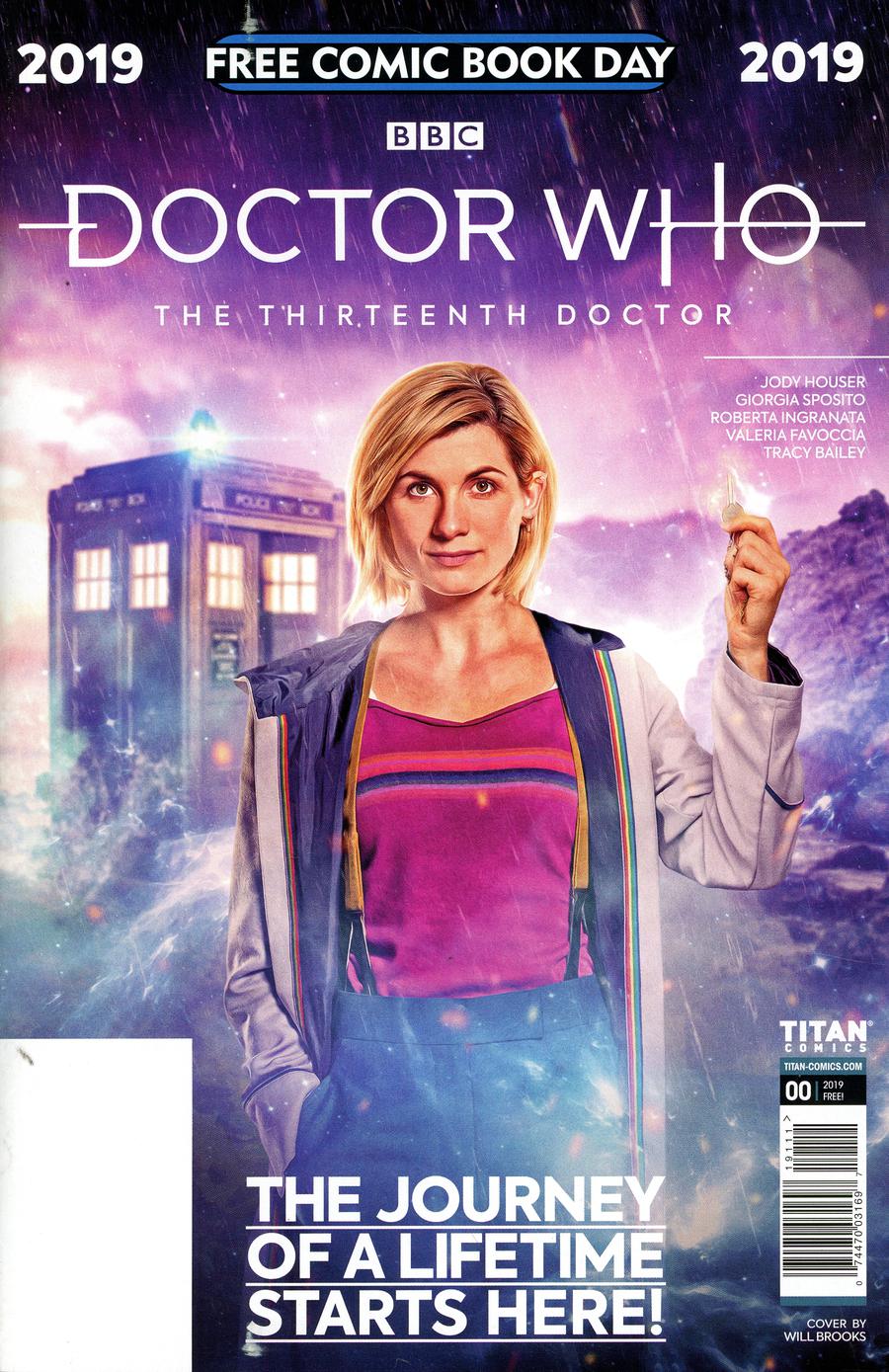 DOCTOR WHO 13TH #3 CVR B BROOKS FROM TITAN COMICS FAST SHIPPING! NEW
