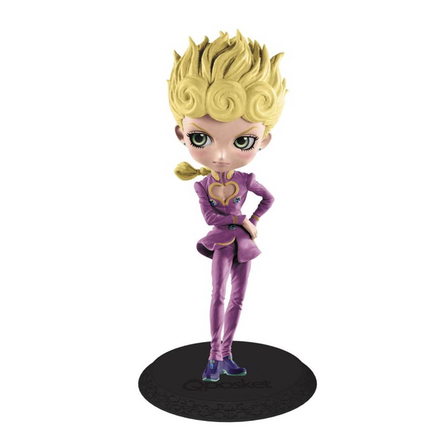 JoJos Bizarre Adventure Golden Wind Q Posket Figure - Giorno Giovanna Version 1