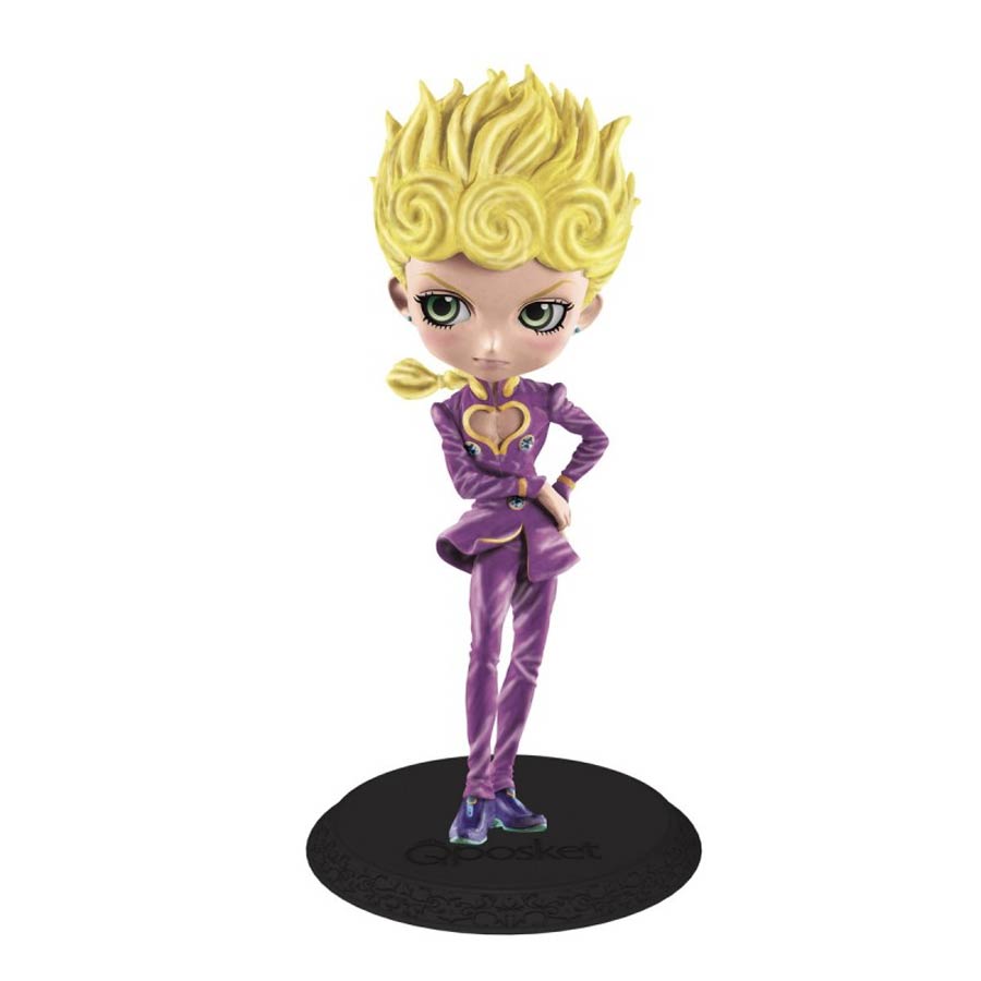 JoJos Bizarre Adventure Golden Wind Q Posket Figure - Giorno Giovanna Version 2