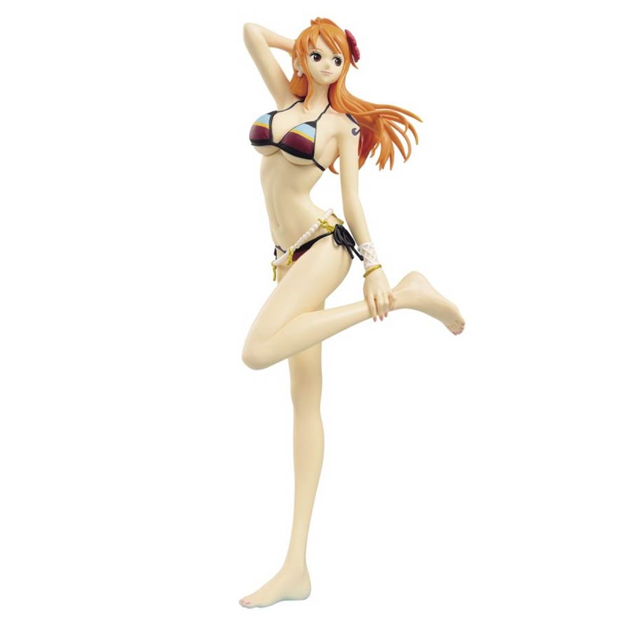 One Piece Color Walk Style Glitter & Glamours Figure - Nami Version 1