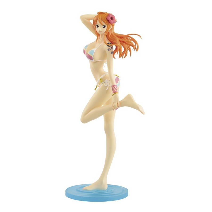 One Piece Color Walk Style Glitter & Glamours Figure - Nami Version 2