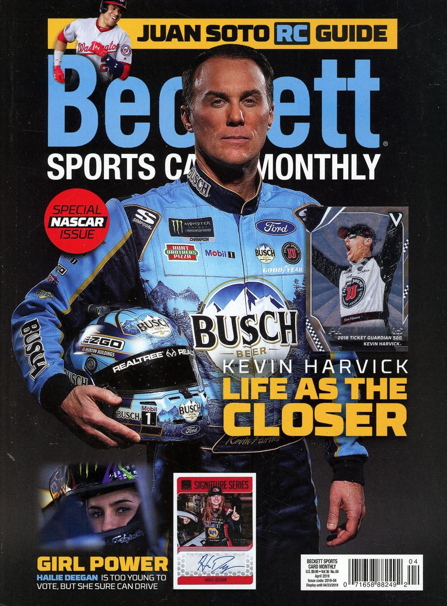 Beckett Sports Card Monthly #409 Vol 36 #4 April 2019