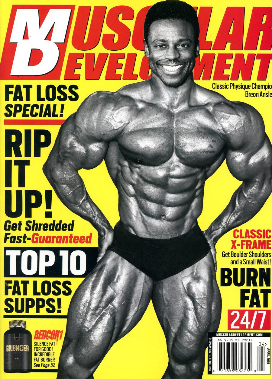 Muscular Development Magazine Vol 56 #4 April 2019