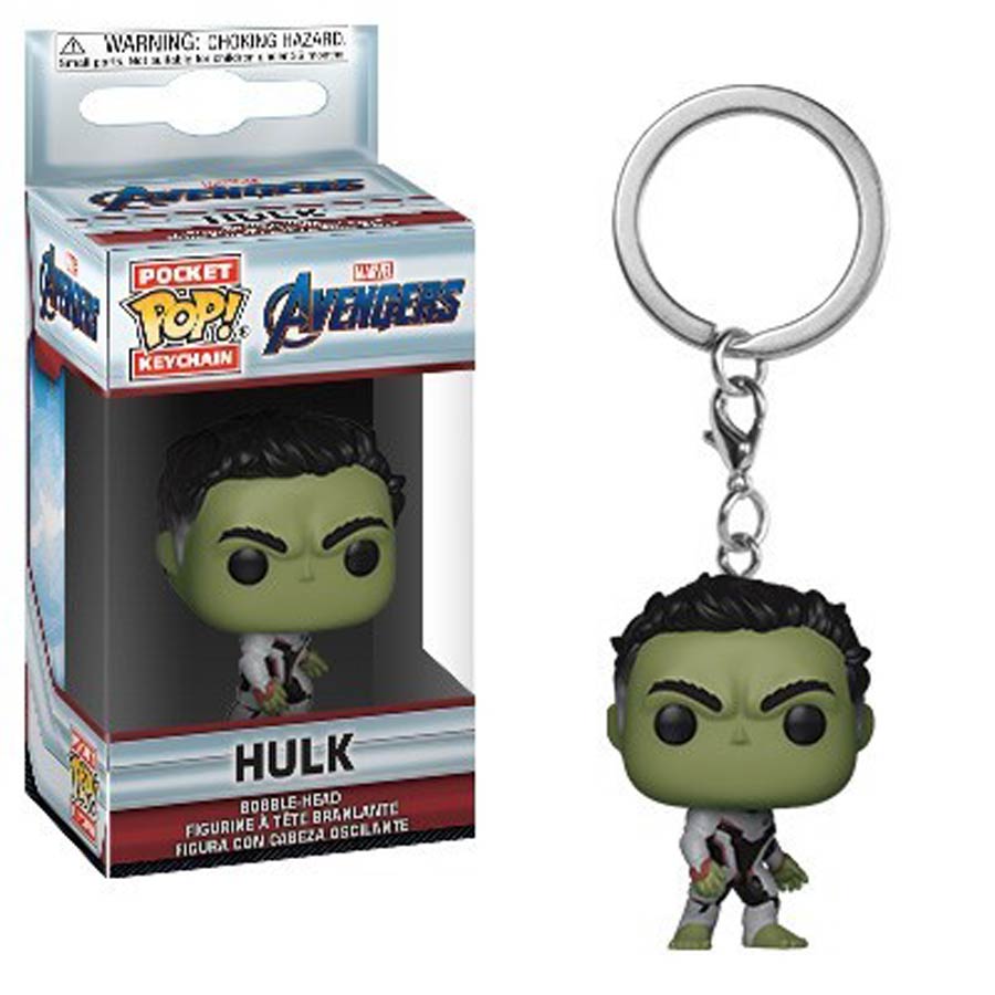 POP Marvels Avengers Endgame Hulk Vinyl Pocket Keychain