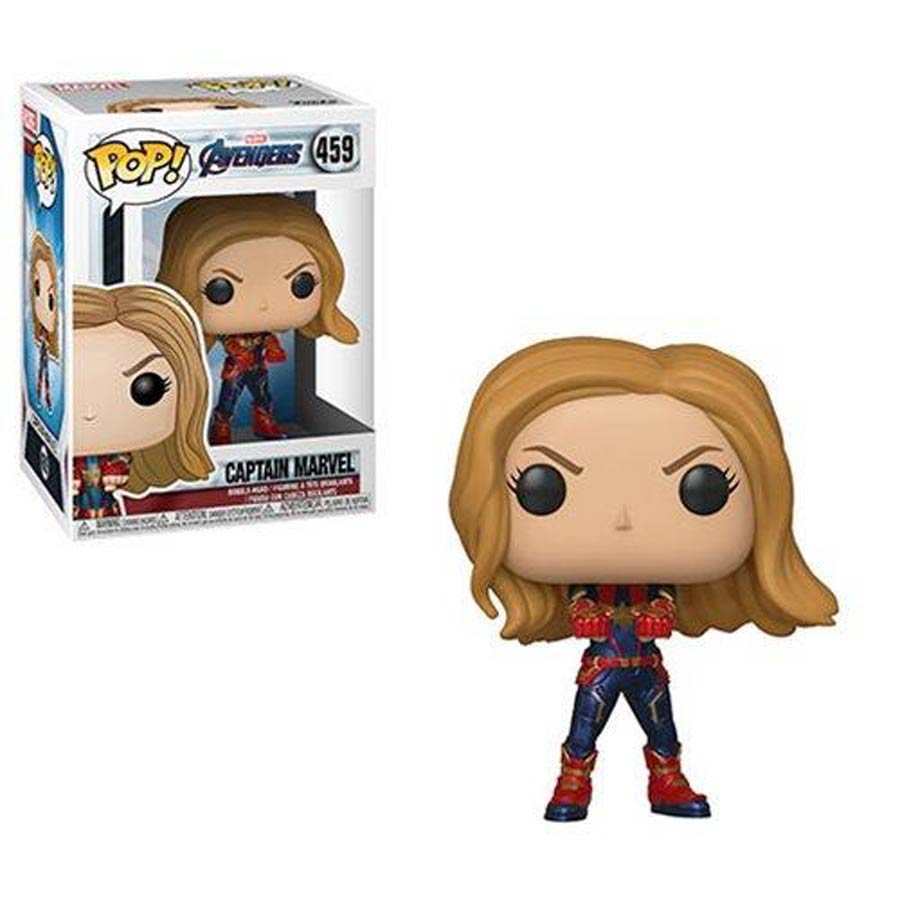 POP Marvel 459 Avengers Endgame Captain Marvel Vinyl Bobble Head