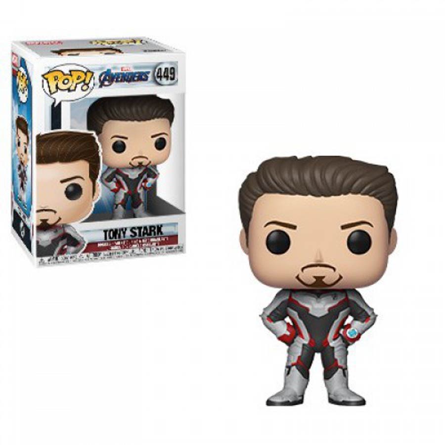 POP Marvel 449 Avengers Endgame Tony Stark Vinyl Bobble Head