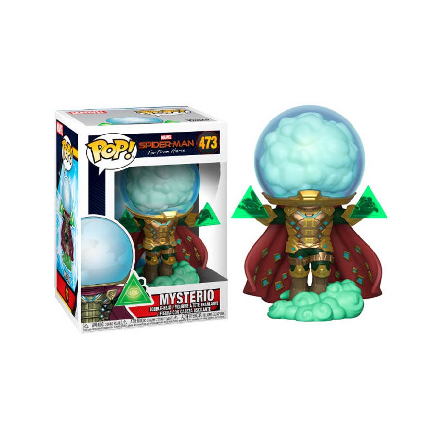 POP Marvel 473 Spider-Man Far From Home Mysterio Vinyl Bobble Head