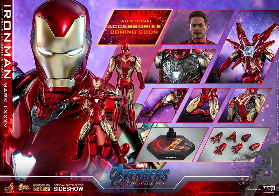 Avengers Endgame Iron Man Mark LXXXV Sixth Scale Figure