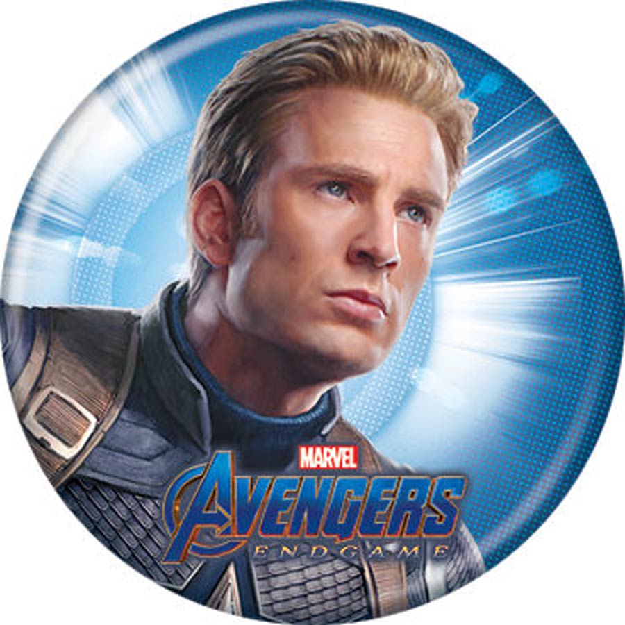 Avengers Endgame 1.25-inch Button - Captain America (87317)