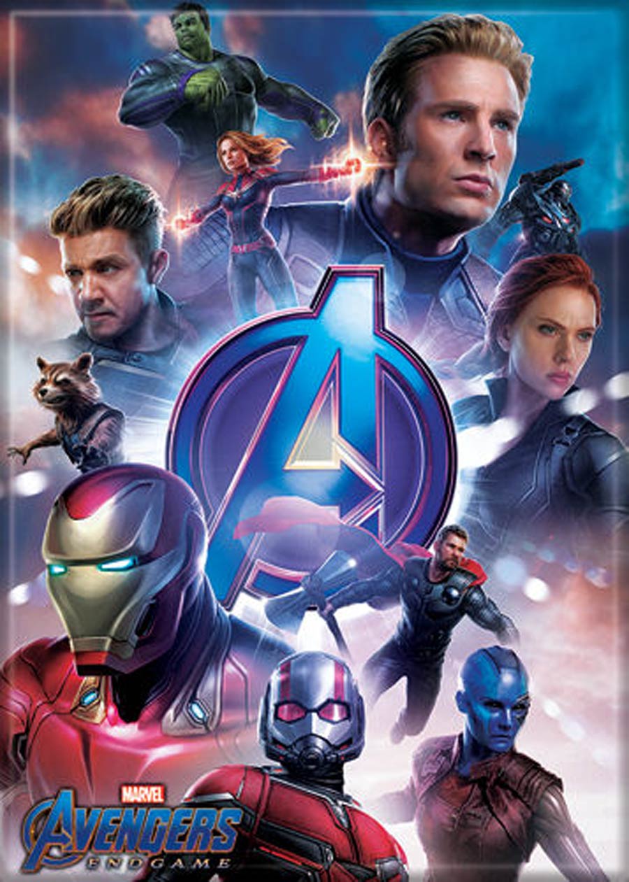 Avengers Endgame 2.5x3.5-inch Magnet - Group On Blue (73179MV)