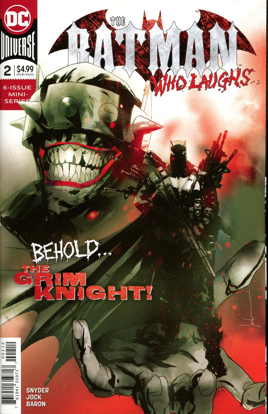 Batman Who Laughs #2 Cover C Final Ptg Variant Jock Cover