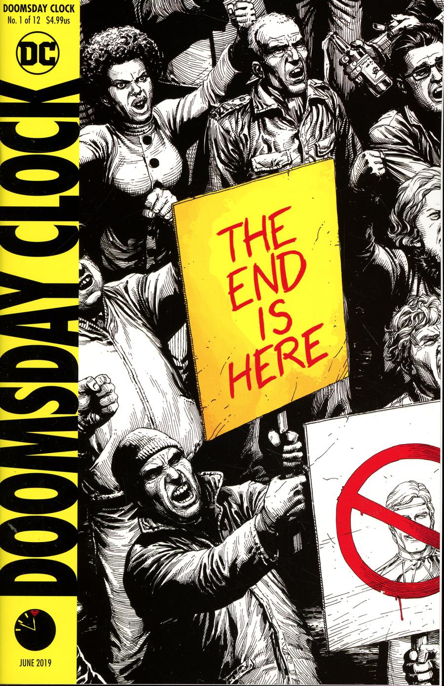 Doomsday Clock #1 Cover K Final Ptg Variant Gary Frank Cover