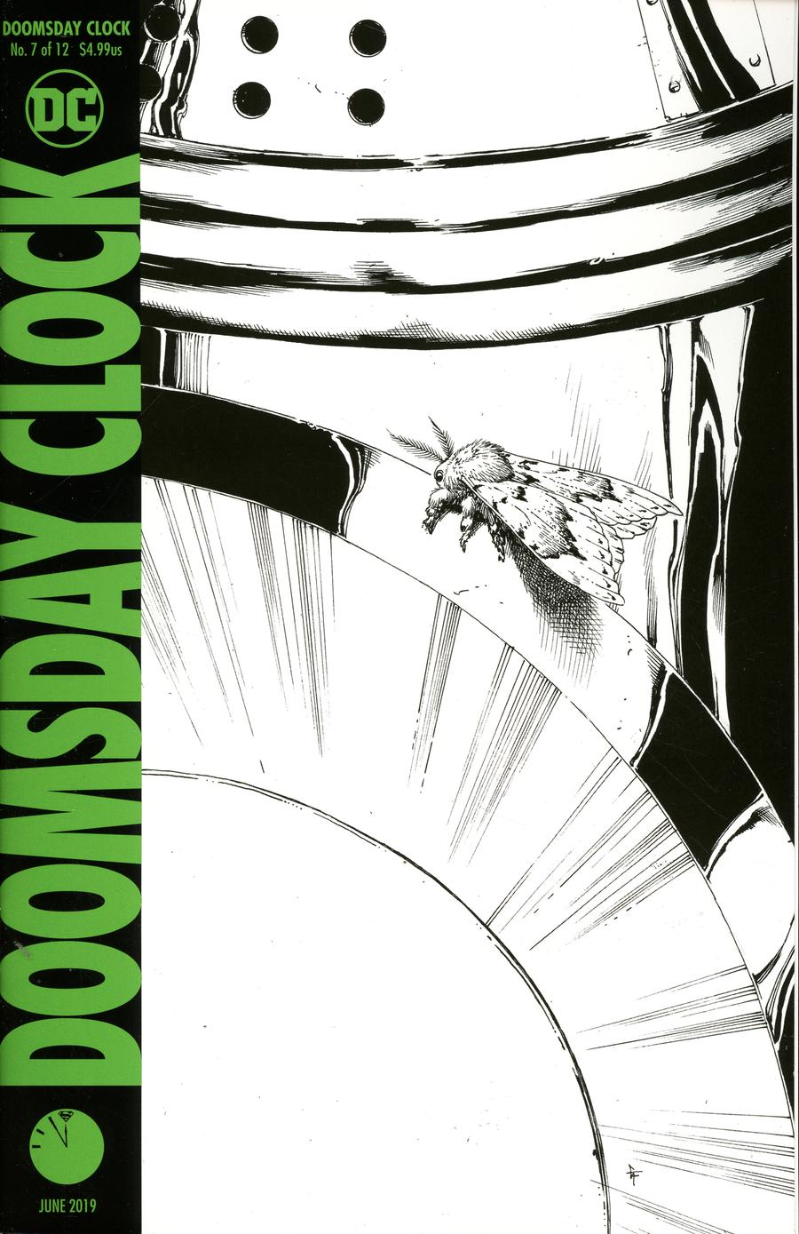 Doomsday Clock #7 Cover C Final Ptg Variant Gary Frank Cover