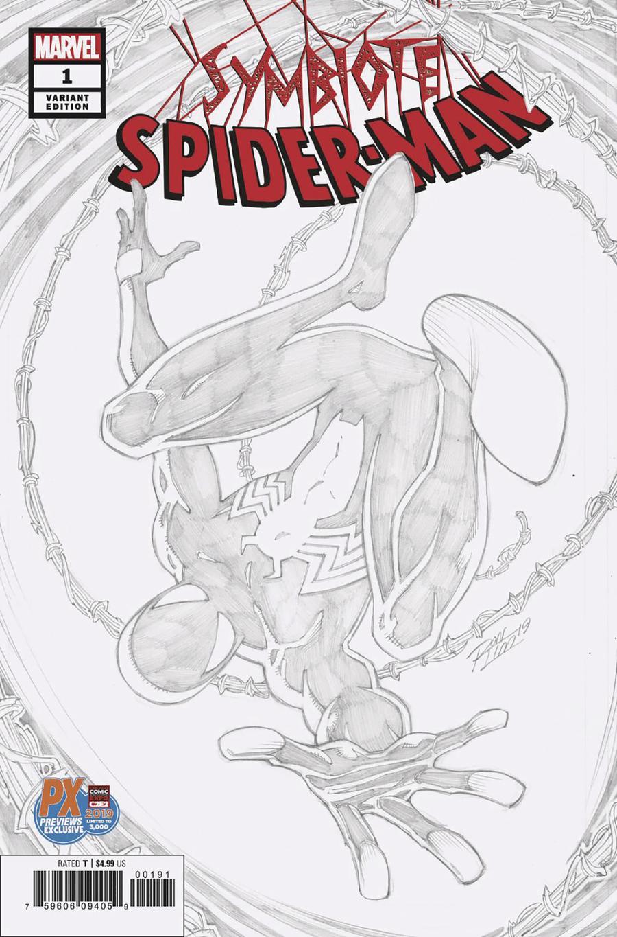 Symbiote Spider-Man #1 Cover L C2E2 2019 Exclusive Ron Lim Variant Cover