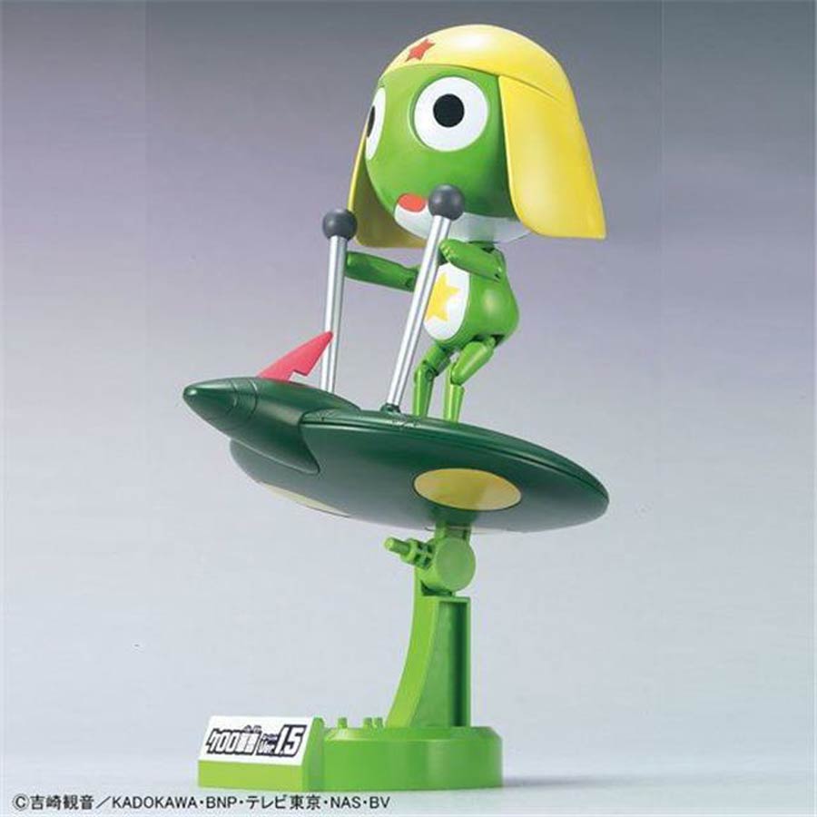 Keroro Gunso (Sgt Frog) Plamo Collection Kit #06 Keroro Gunso Ver 1.5 + Flying Board