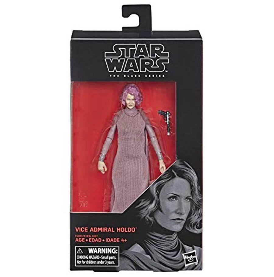 Star Wars Black Series 6-Inch Action Figure #80 Vice Admiral Holdo