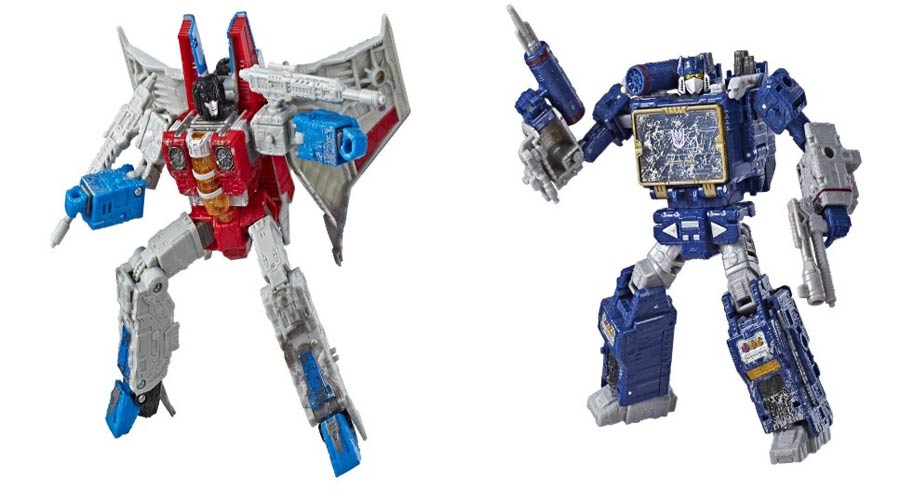 Transformers War For Cybertron Voyager Class Wave 2 Assortment Case Of 2 Figures