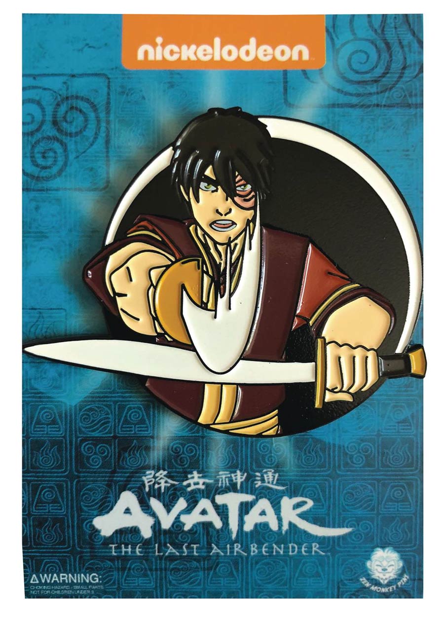 Avatar The Last Airbender Day Of Black Sun Pin - Zuko