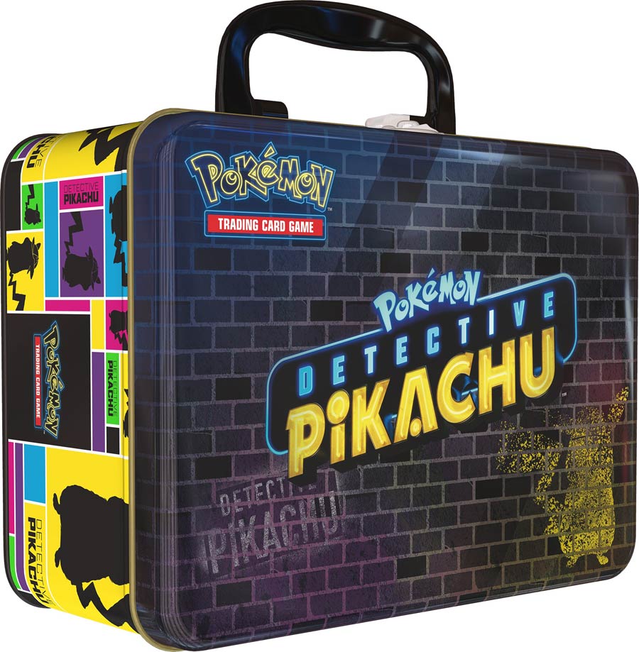 Pokemon Detective Pikachu Collector Chest Tin
