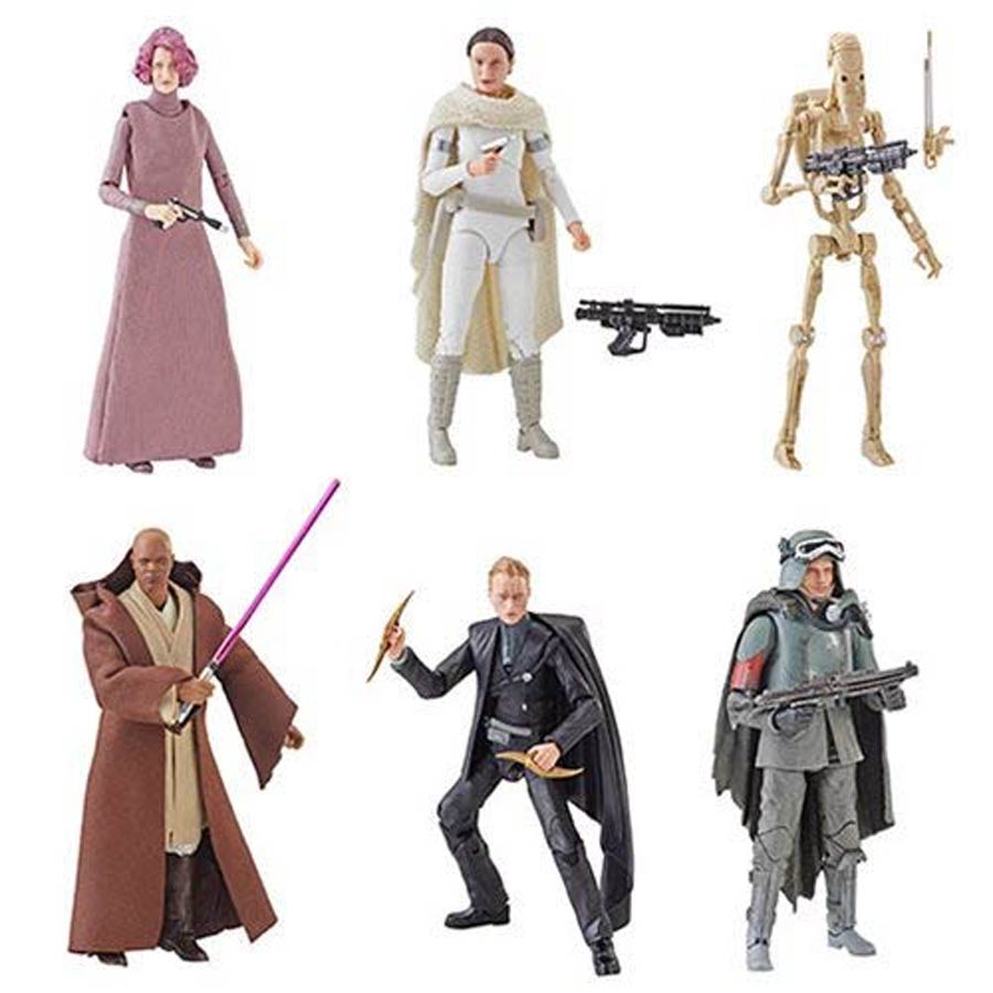 Star Wars Black Series 2019 Wave 1 6-Inch Action Figure Assortment Case Of 8 Figures