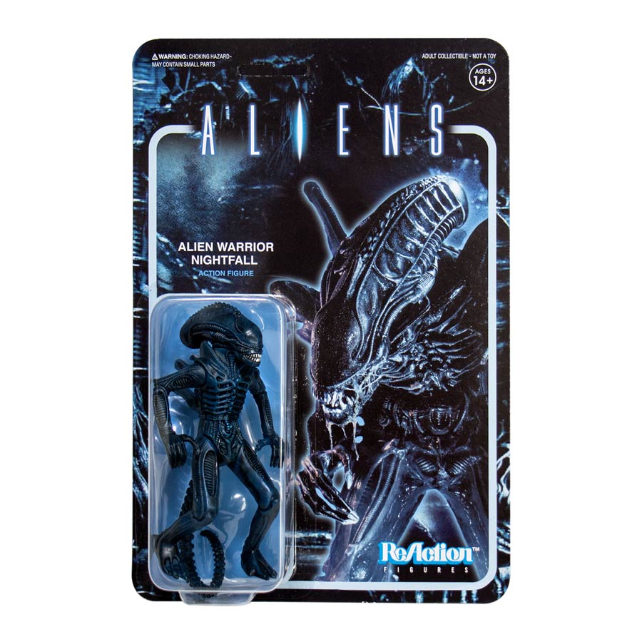 Aliens ReAction Figure - Alien Warrior Nightfall