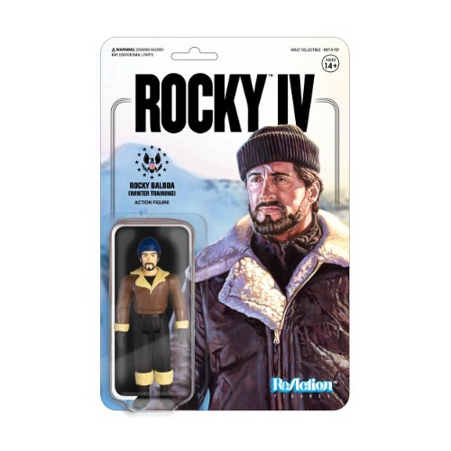 Rocky IV Reaction Figure - Rocky (Winter Training)