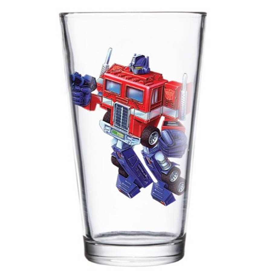 Transformers Pint Glass - Optimus Prime