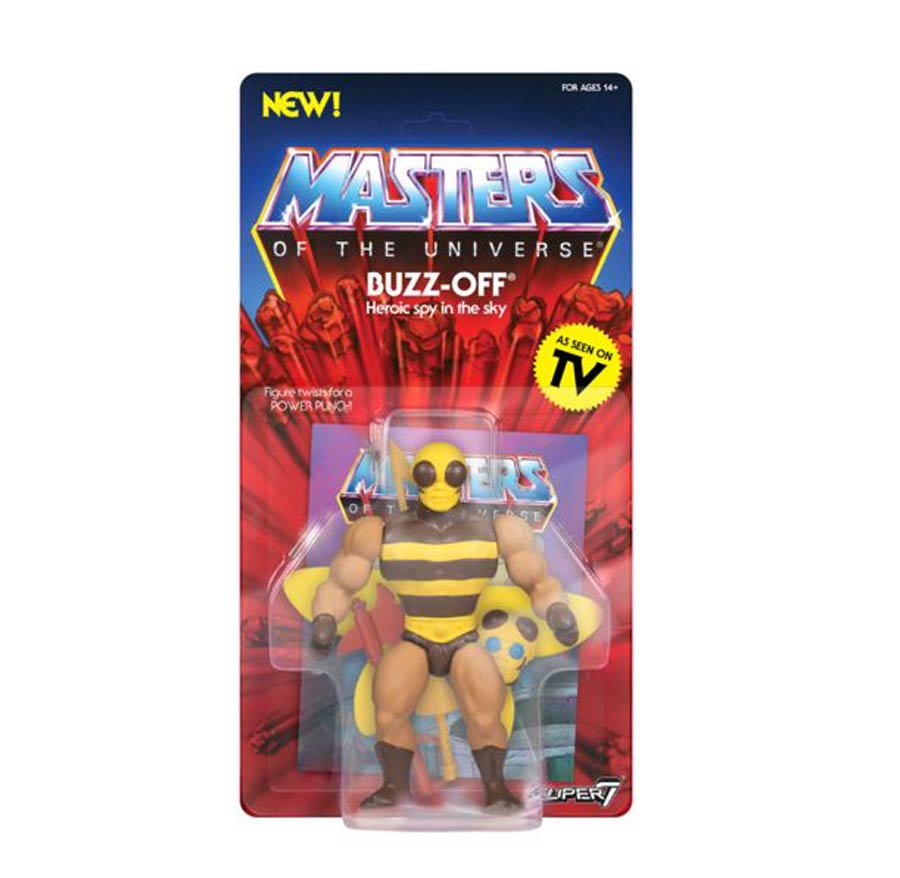Masters Of The Universe Vintage Collection Wave 4 Action Figure - Buzz-Off