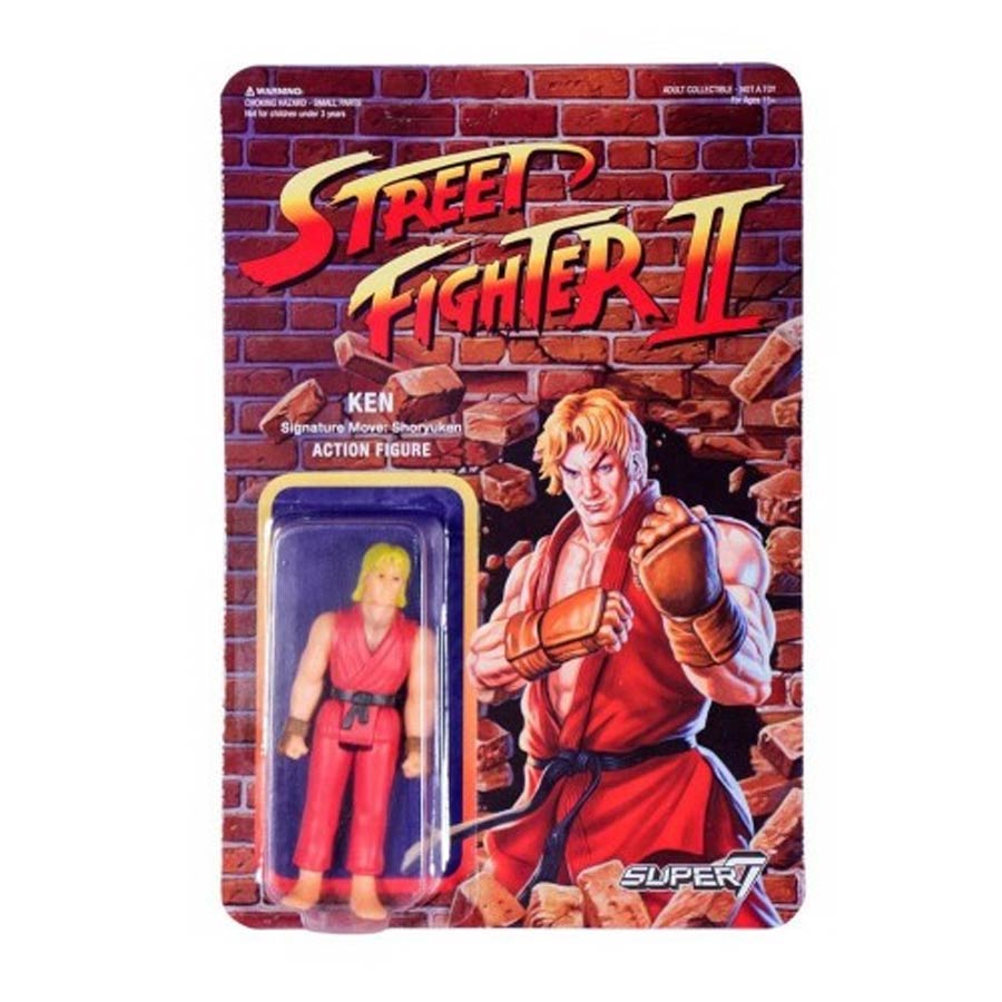 Street Fighter 2 Reaction Figure - Ken