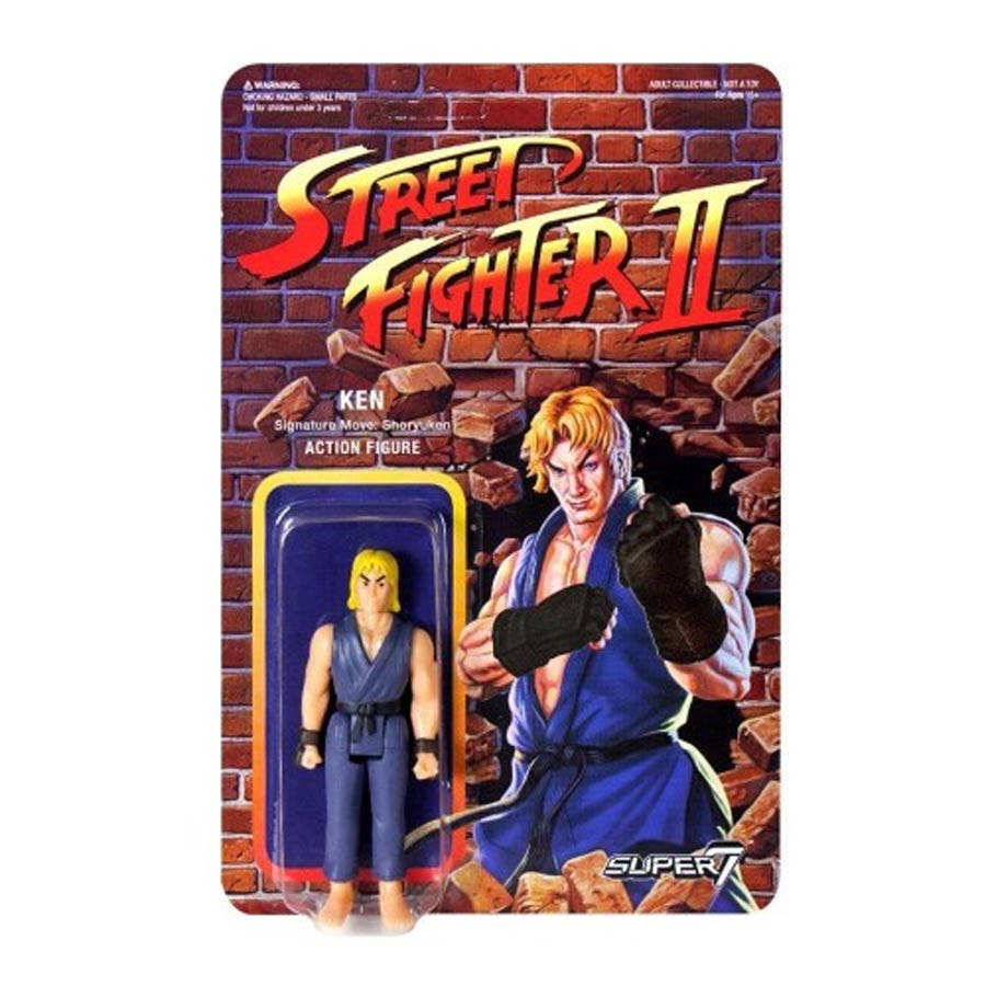 Street Fighter 2 Reaction Figure - Ken (Championship Edition)