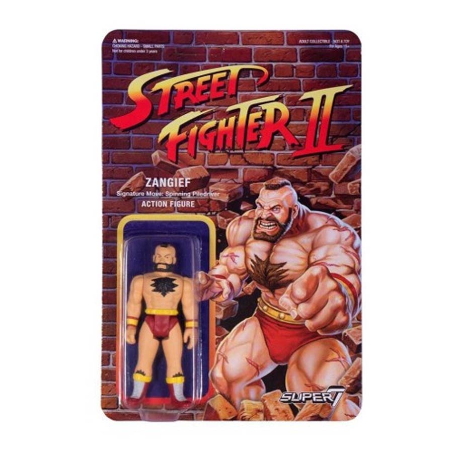 Street Fighter 2 Reaction Figure - Zangief