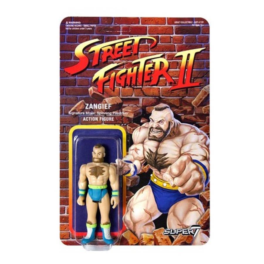 Street Fighter 2 Reaction Figure - Zangief (Championship Edition)
