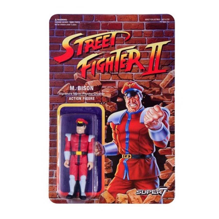Street Fighter 2 Reaction Figure - M. Bison