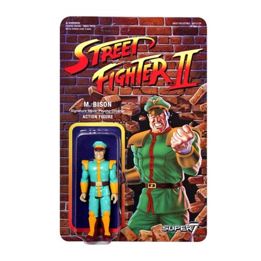 Street Fighter 2 Reaction Figure - M. Bison (Championship Edition)