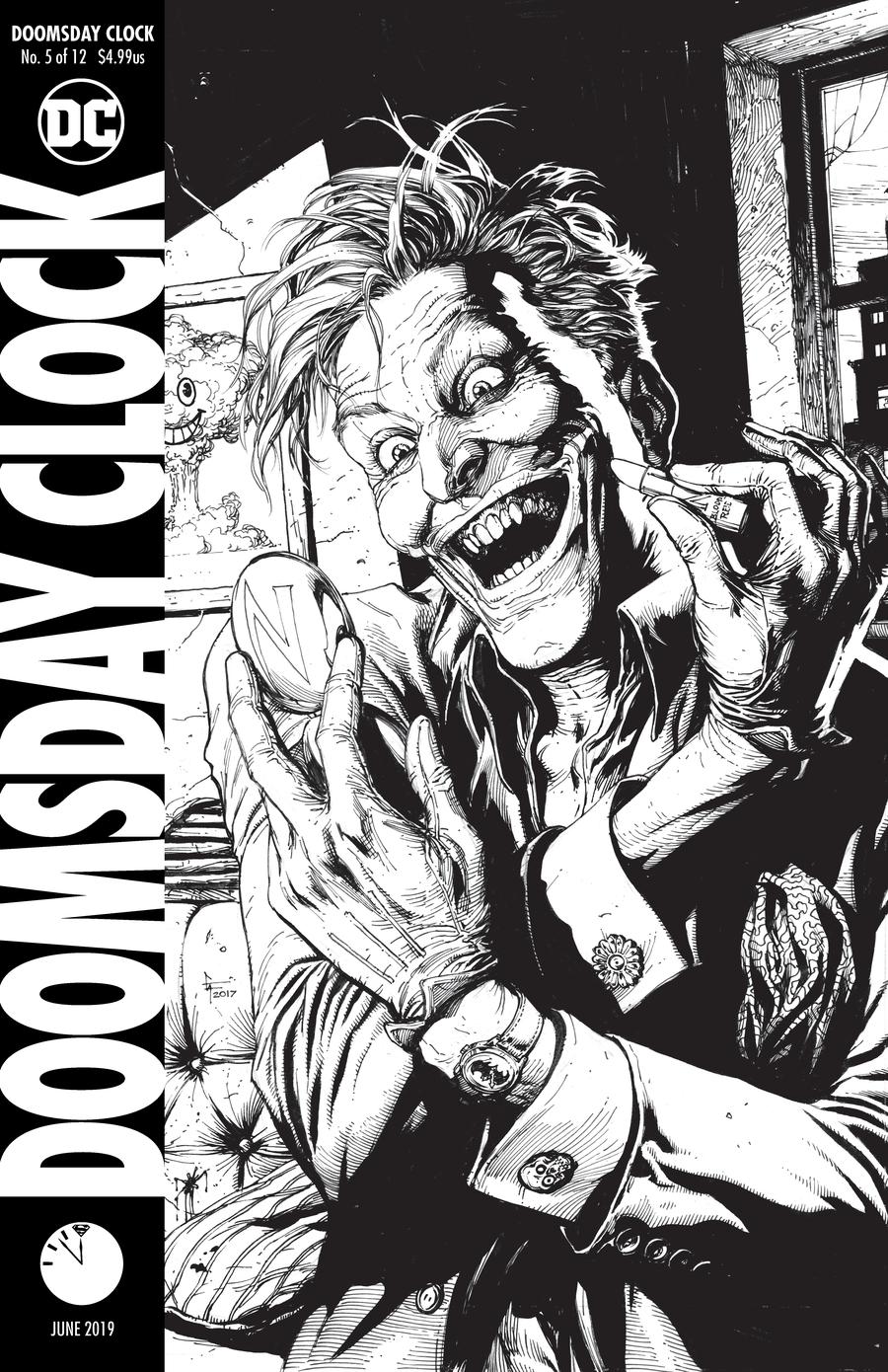 Doomsday Clock #5 Cover C Final Ptg Variant Gary Frank Cover