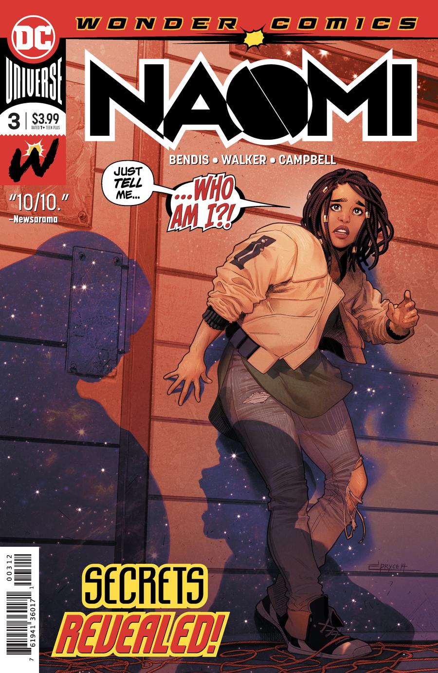 Naomi #3 Cover B Final Ptg Variant Jamal Campbell Cover