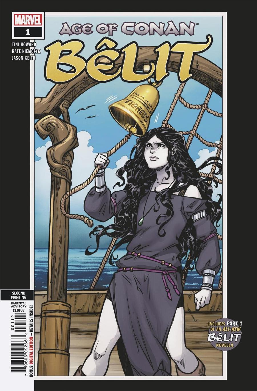 Age Of Conan Belit Queen Of The Black Coast #1 Cover F 2nd Ptg Variant Kate Niemczyk Cover