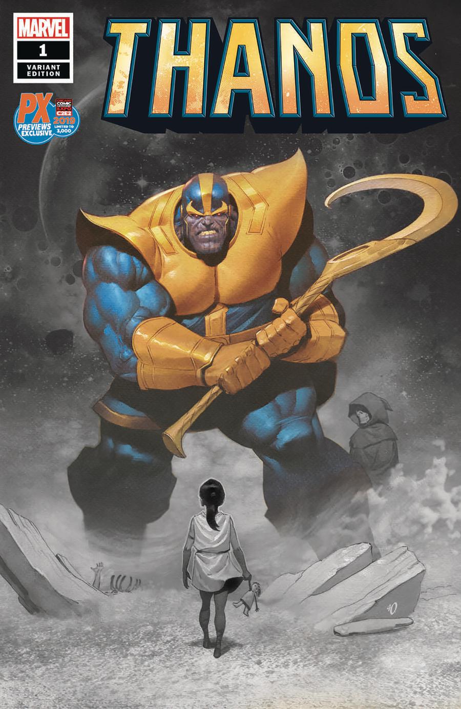 Thanos Vol 3 #1 Cover I C2E2 2019 Exclusive Variant Cover