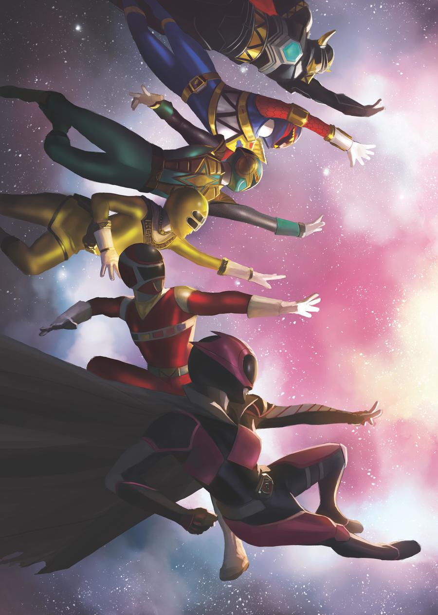 Mighty Morphin Power Rangers (BOOM Studios) #38 Cover C Variant Miguel Mercado Cover