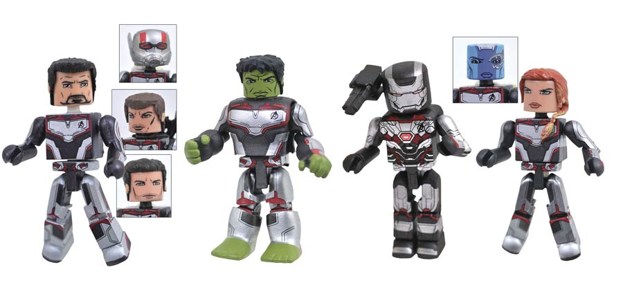 Marvel Avengers Endgame Minimates Box Set