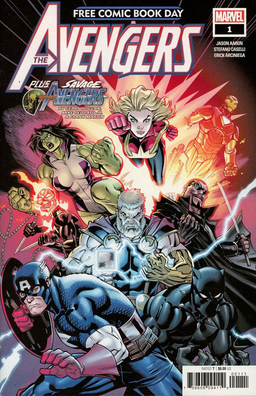 Avengers Plus Savage Avengers FCBD 2019