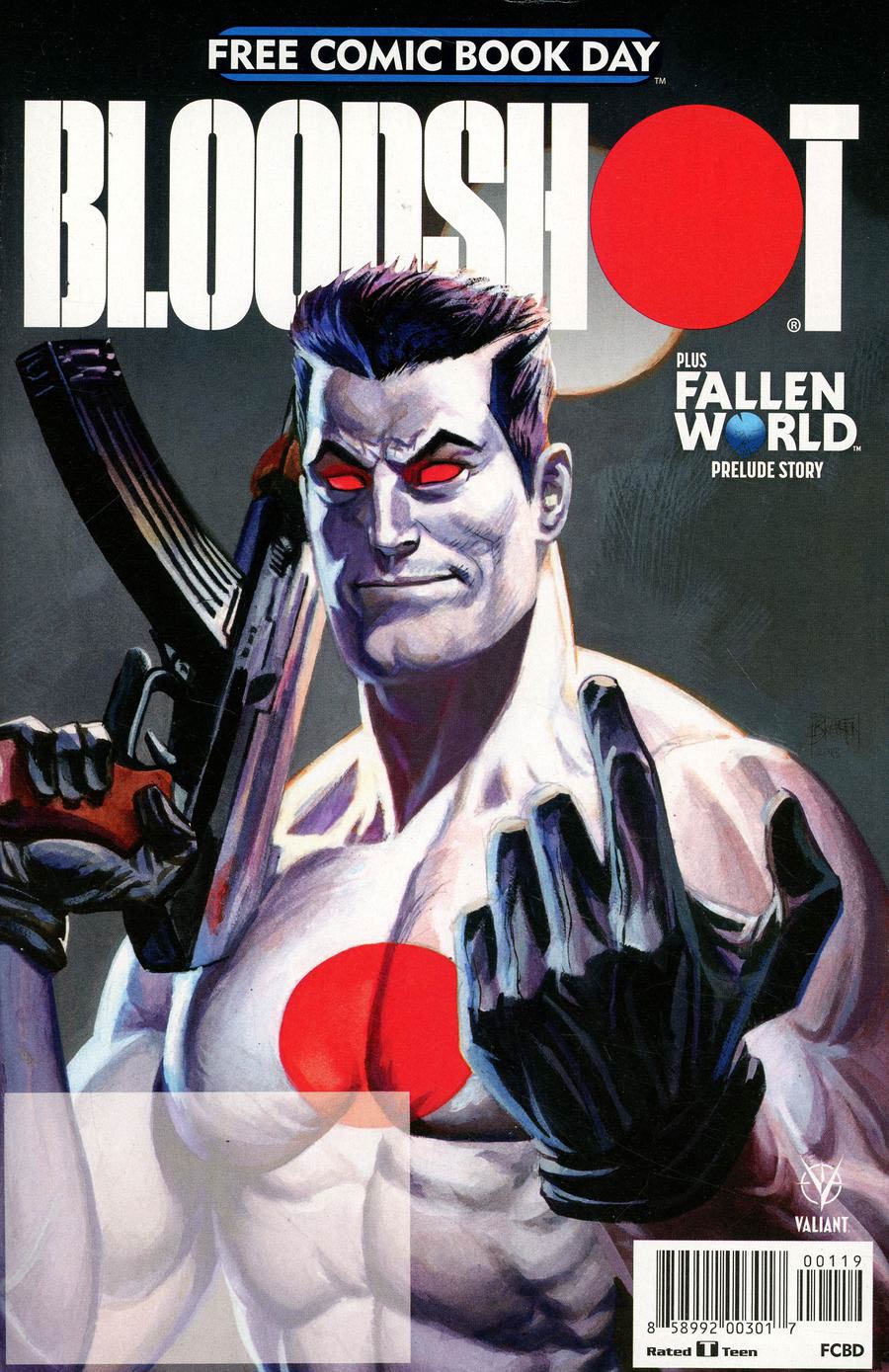 Bloodshot Plus Fallen World Prelude Story FCBD 2019