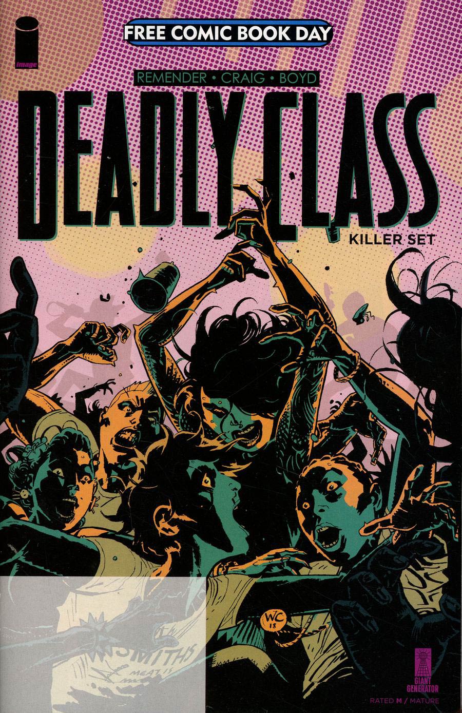 Deadly Class Killer Set One Shot FCBD 2019