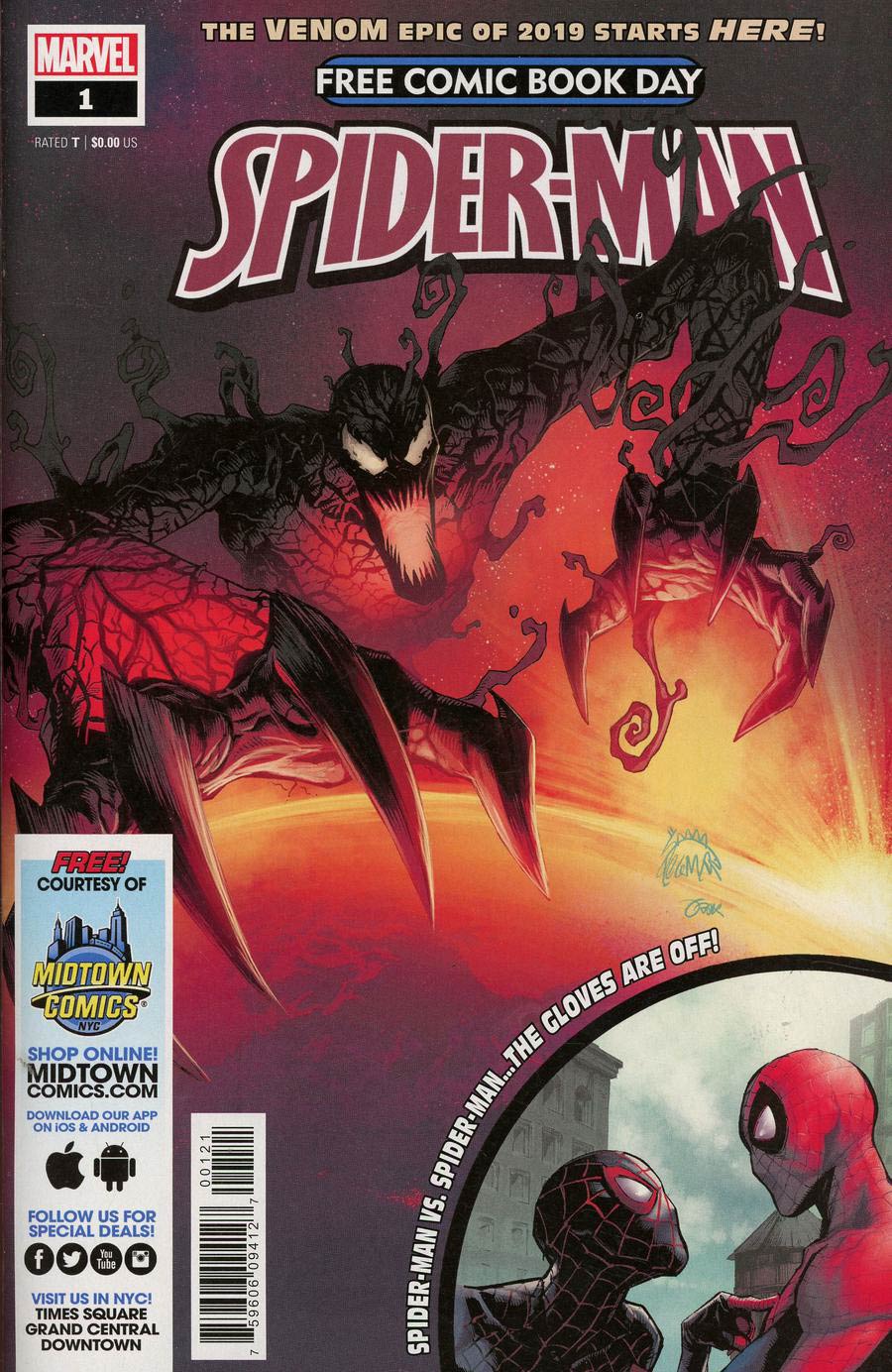 Spider-Man FCBD 2019 Cover B Midtown Version