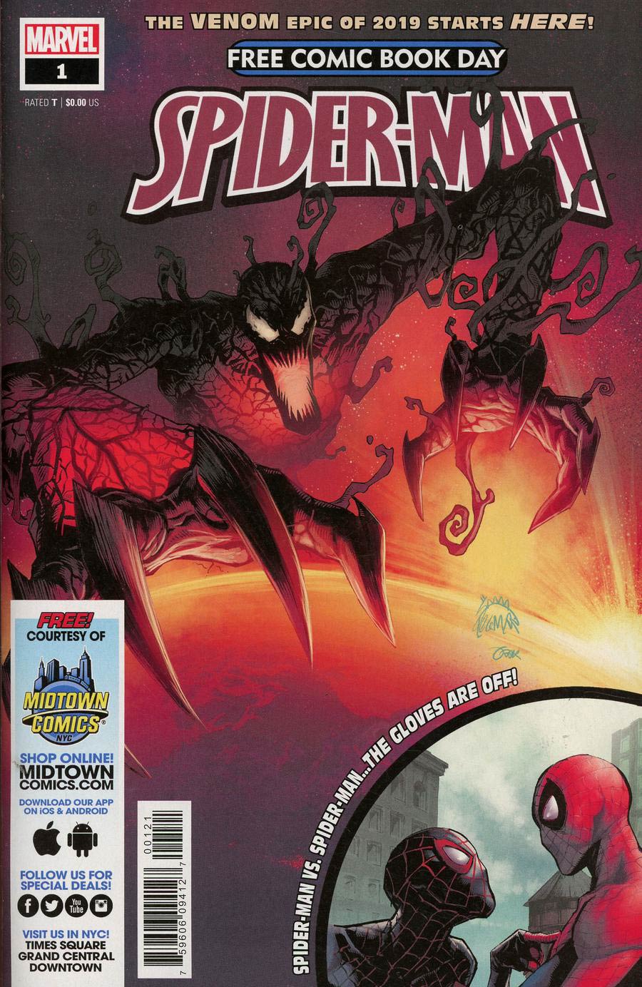 Spider-Man FCBD 2019 Cover B Midtown Version