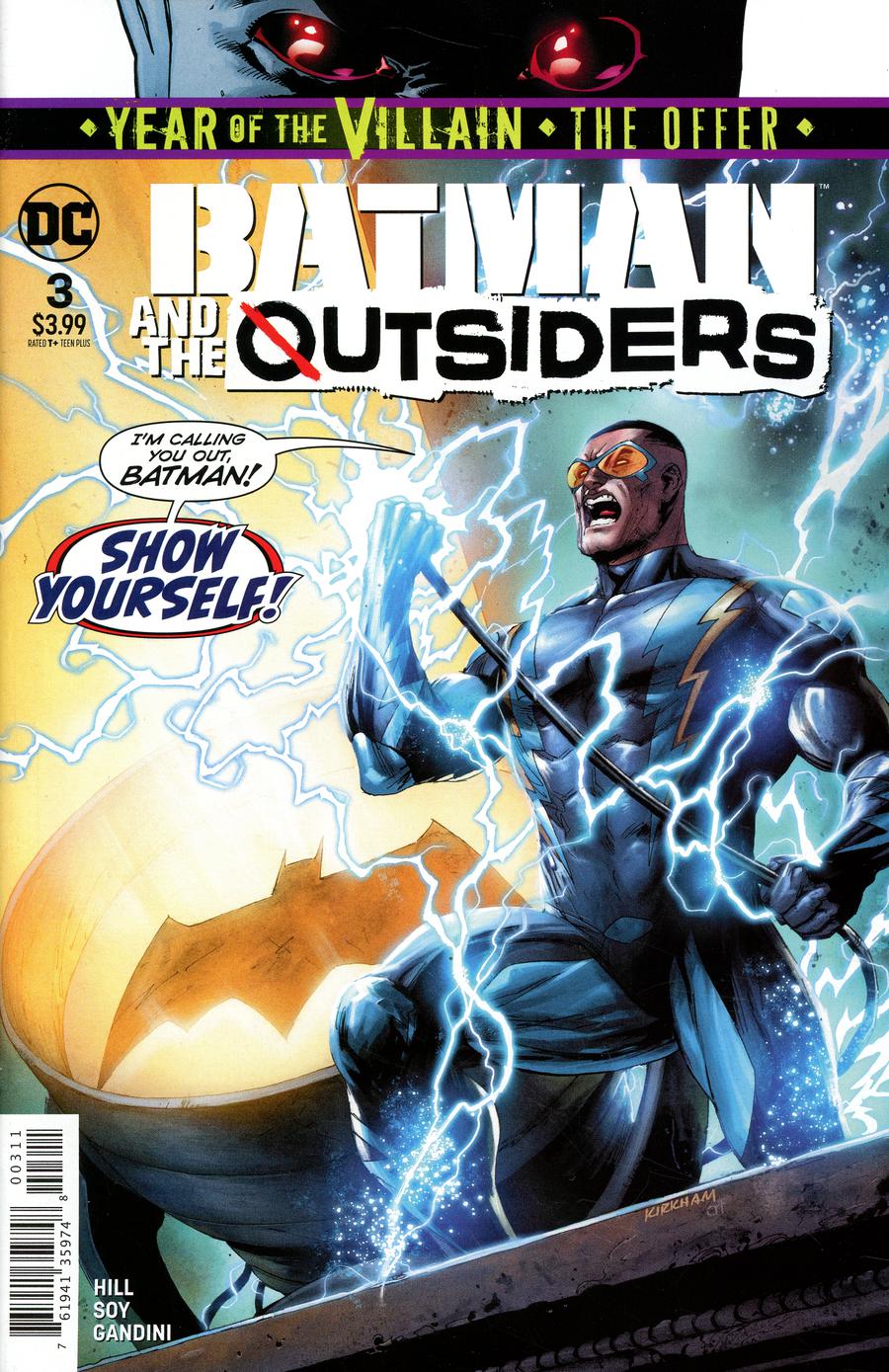 Batman And The Outsiders Vol 3 #3 Cover A Regular Dexter Soy Cover (Year Of The Villain The Offer Tie-In)