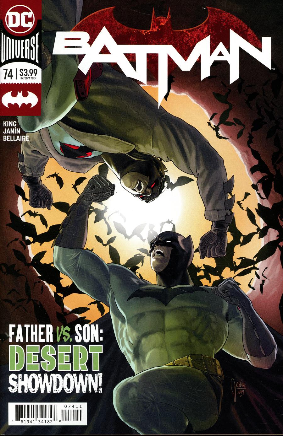 Batman Vol 3 #74 Cover A Regular Mikel Janin Cover