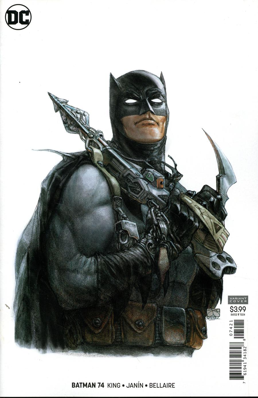 Batman Vol 3 #74 Cover B Variant Juan Gimenez Cover